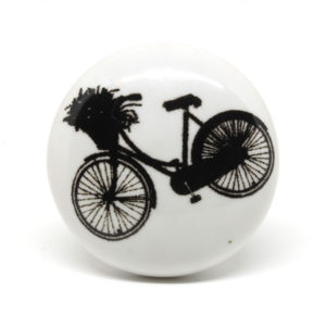 Bouton de meuble vintage bicyclette